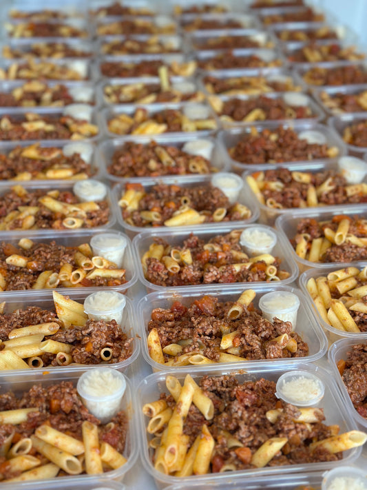 M1 Pasta Bolognese. 471 calories: 44GC/12GF/45GP