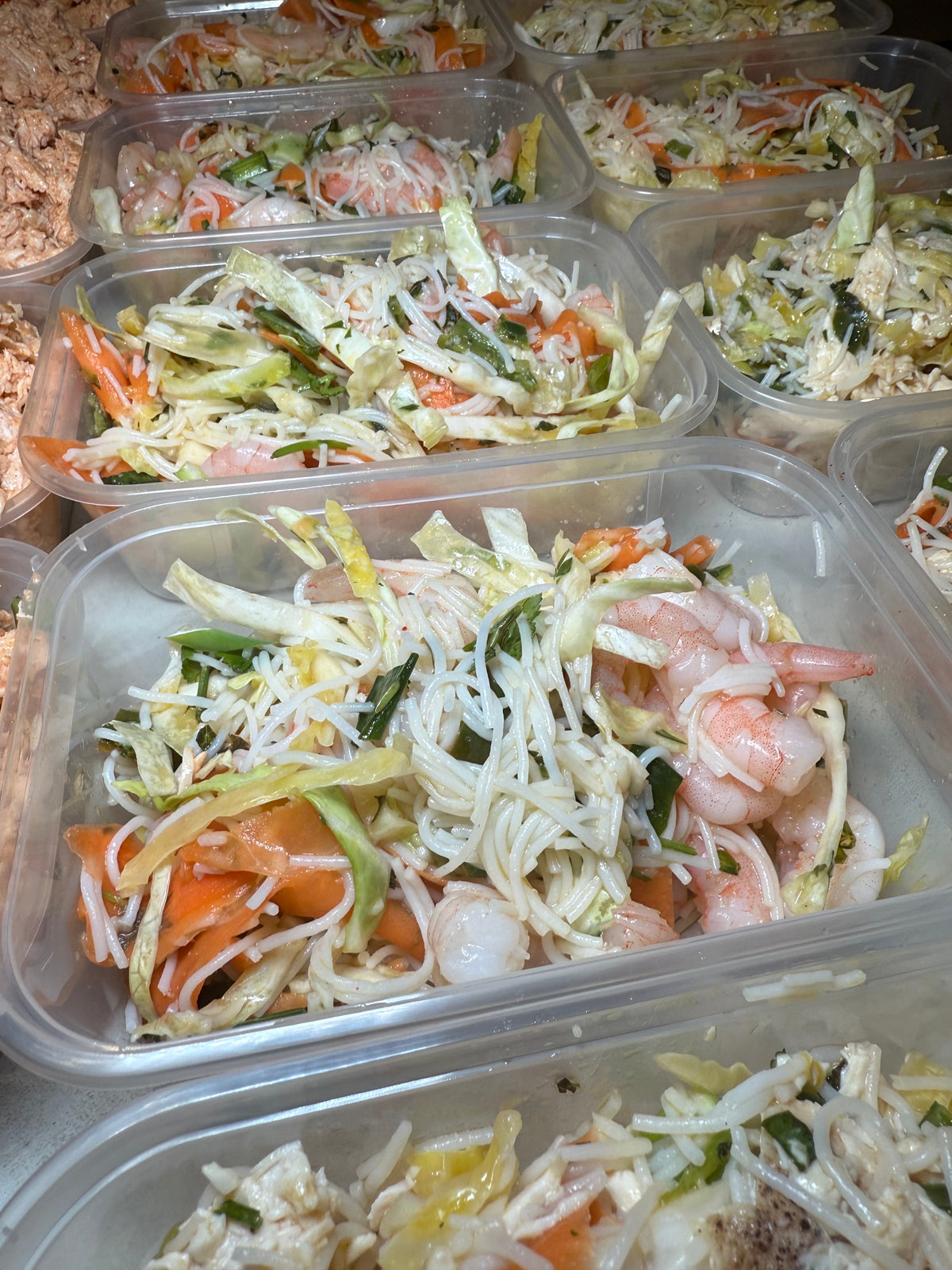 Opt2: Vietnamese Salad with Vermicelli Noodles. 299 calories: 37GC/14GF/4GP